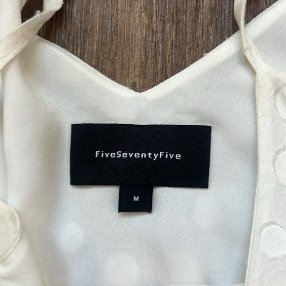 FiveSeventyFive Polka Dot White Dress - Picture 3 of 6